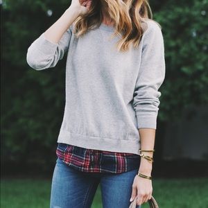 Goodnight Macaroon layered sweater